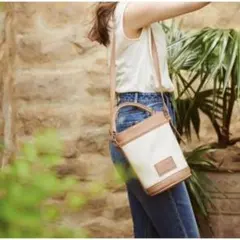 herlipto One-Handle Canvas Bucket Bag - メルカリ
