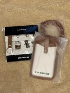STARBUCKS スマホショルダー&マルチチャーム