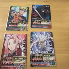 NARUTO ナルティメットカードバトル 4枚セットプロモカード - メルカリ