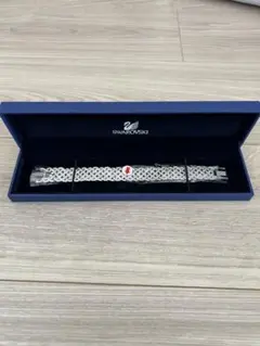 (配送代セット売り値引き交渉OK) Swarovski シルバー ブレスレット