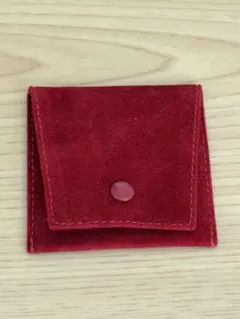 【未使用】Cartier カルティエ ベロア調 ポーチ レッドのサムネイル