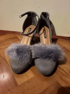 Natural beauty basic ファー付きパンプス