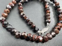 M7302 天然石　ネックレス　ヴィンテージ アクセサリー