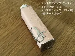 ディオール アディクト リップスティック ピンク カナージュ ヌードルック
