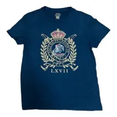 POLO RALPH LAUREN Tシャツ 黒 Sサイズ 王冠デザイン