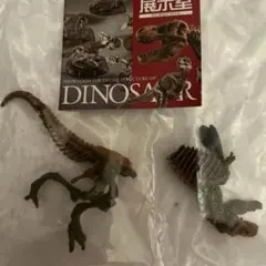 海洋堂 恐竜発掘記6 恐竜全身骨格展示室 ティラノサウルス化石カラー　未開封