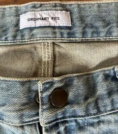 ORDINARY FITS ストレートデニム ライトブル　サイズＯのサムネイル
