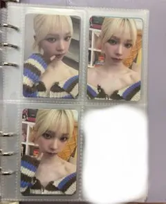 aespa my world sm unboxing トレカ　カリナ