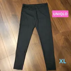 ユニクロ エアリズムUVカットレギンス (10分丈) 黒 XL