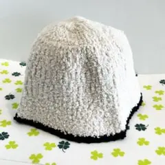 バケットハット　［シダーエイト］もこもこボア素材