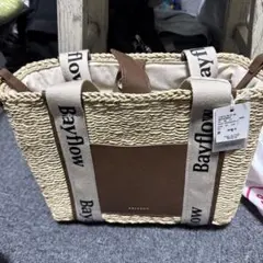 Bayflow かごバッグ ベージュ F