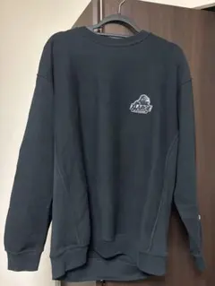 XLARGE✖︎championのコラボ　 ゴリラロゴ スウェット ブラック