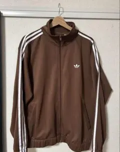 adidas ブラウン ジャージ L