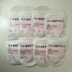 CLA スリムフィットマスク 10枚入り　ピンク　韓国　マスク　セット