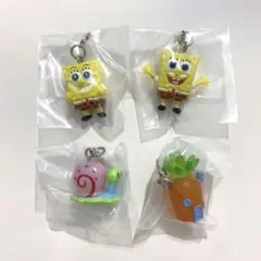 ハッピーセット スポンジボブ ストラップフィギュア4種 - メルカリ
