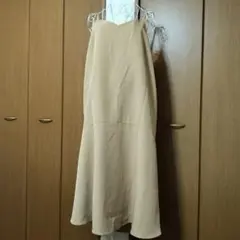 KBF＋ サイドスリットキャミワンピース