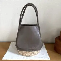 アレックスアテンペ 2way かご ラタン バッグ - メルカリ