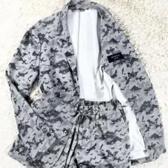 ✨極美品 エポカウォモ セットアップ 迷彩 メッシュ 伸縮性 イージーパンツ