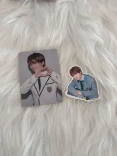 藤原丈一郎 hard workファミクラ盤 トレカ・シール　セット