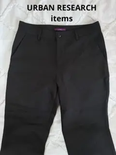 URBAN RESEARCH items 7部丈パンツ　ブラックのサムネイル