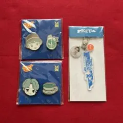 BTS TinyTAN バッジとキーホルダーセット
