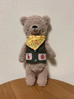 ハンドメイド　あみぐるみ　クマさん