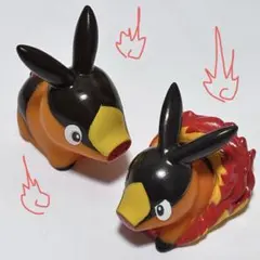 【ポカブ】ポケモン 指人形 ソフビ フィギュア