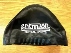 CENTRAL SPORTS 水泳帽 ブラック L