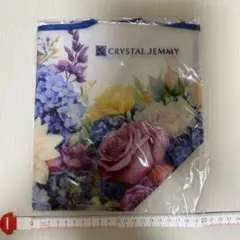 新品 未開封 CRYSTAL JEMMY オリジナルエコバッグ 花柄のサムネイル