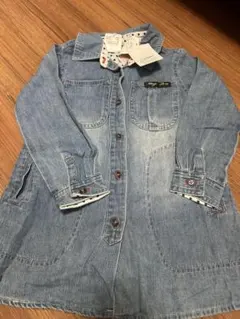 デニムワンピース　110