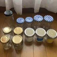 ジャム空き瓶　ぷりん容器　蓋付き　12個セットのサムネイル