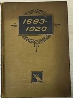 【英語書籍】1683-1920