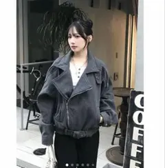 emmy オーバーサイズライダースコート︎‪ 公式サイトsold out商品‪✿