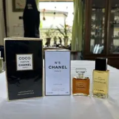 CHANEL PARFUM、CRISTALLE 香水、オードトワレ4点まとめ