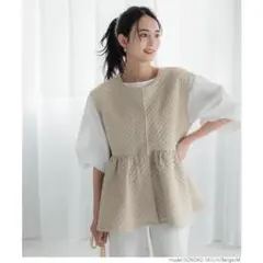 coca コカ　キルティングベスト