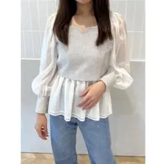 eimy istoire シアードッキングツイードトップスのサムネイル