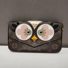 LOUIS VUITTON ルイヴィトン モノグラムフクロウショルダーバッグ
