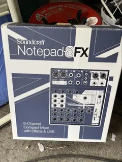 Soundcraft Notepad-8FX アナログミキサー 本体のサムネイル