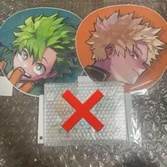 ヒロアカ ジャンボうちわ 緑谷出久 爆豪勝己