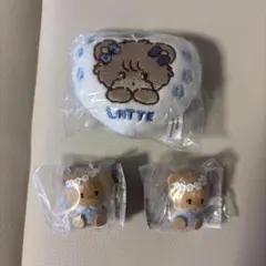 mikko すわらせ隊 クッションマスコット LATTE