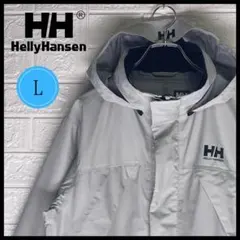 【24時間以内　匿名発送】ヘリーハンセン　マウンテンパーカー　アイボリー　L