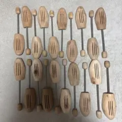 木製シューキーパー　10足セット 消臭効果