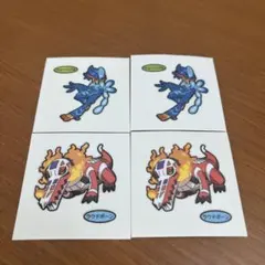 ポケモンパンシール　4枚セット