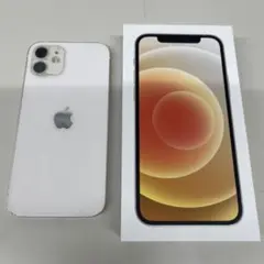 iPhone 12 256GB 正面画面割れ有り　箱付き