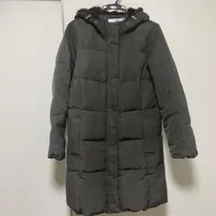 アバハウス　ECRU　レディース　ダウンコート（M）カーキ