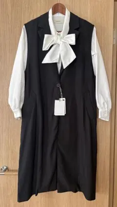 ジレ ブラック ベスト サイズ38