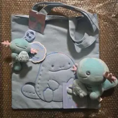 ポケモン トートバッグ ぬいぐるみ マスコット 3点 ヌオー ウパー