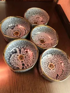 紺伊羅保 伊羅保 小鉢 5個セット