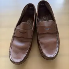 TOD'S トッズ 濃茶 ローファー 25cm 除菌・消臭済み - メルカリ