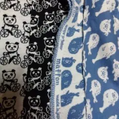 maffon ハギレ パンダ＆ゴマちゃん
